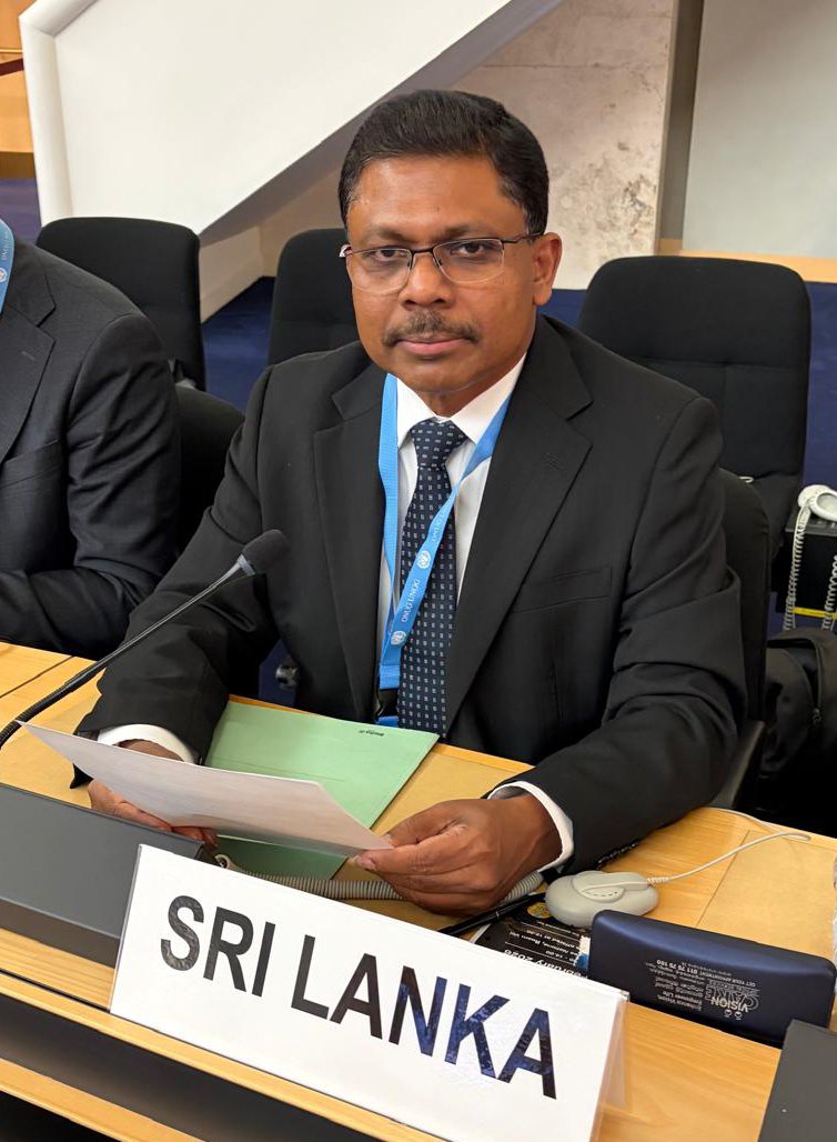 Permanent Representative Sumith Dassanayake assures Sri Lanka’s commitment in advancing national unity and reconciliation at the 61st Session of the UN Human Rights Council in Geneva