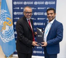 meeting with who dg