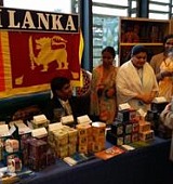 Sri Lanka counter at the UN Bazaar 2013